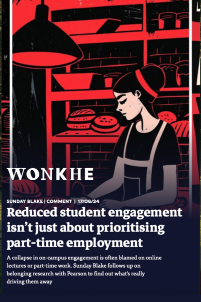 Thumbnail of Reduced student engagement isn't just about prioritising part-time employment article