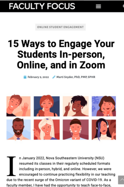 Thumbnail - 15 ways to engage your students in-person, online and in zoom