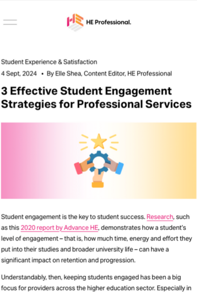 Thumbnail - 3 effective student engagement strategies