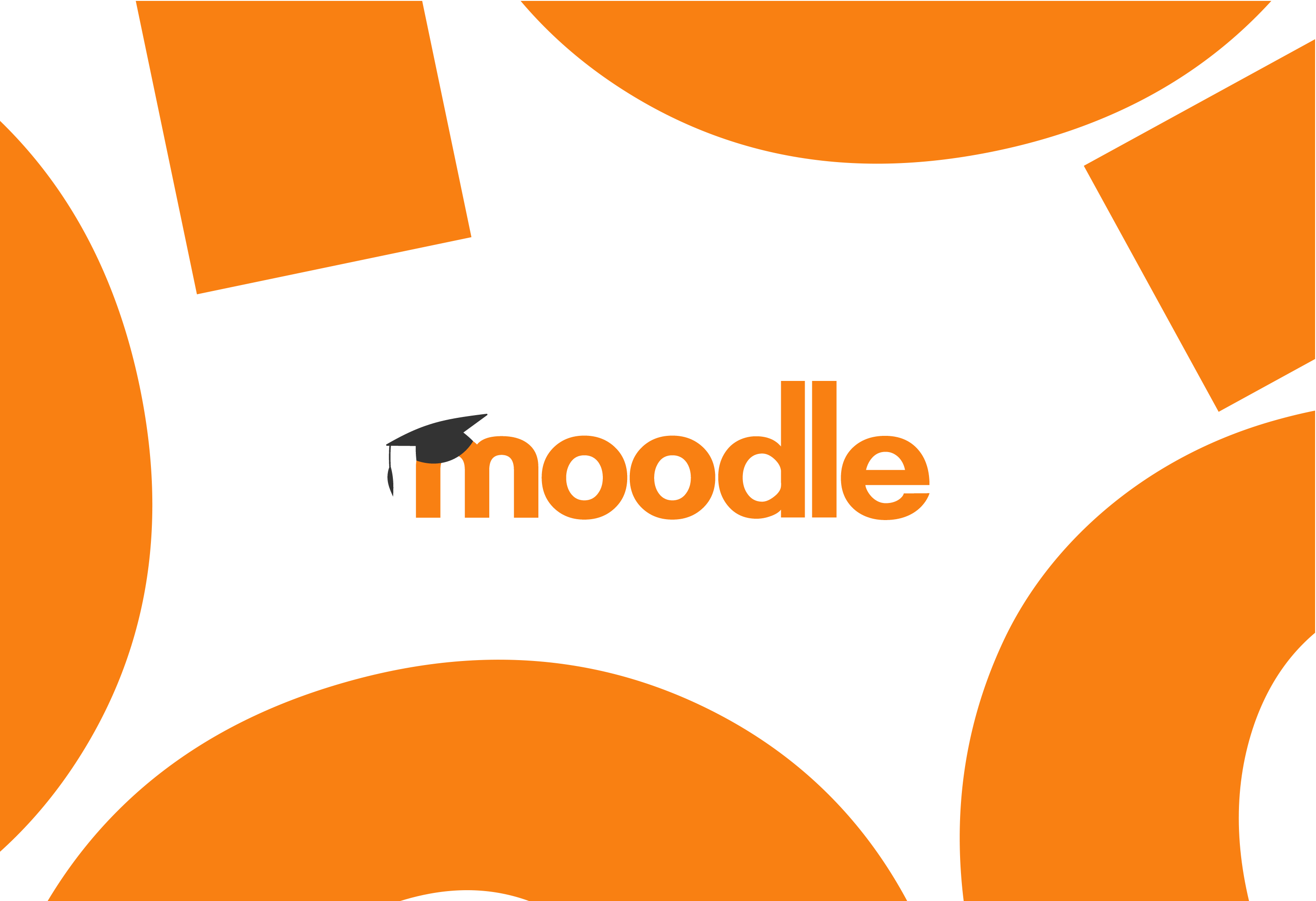 Logo for the Moodle VLE system