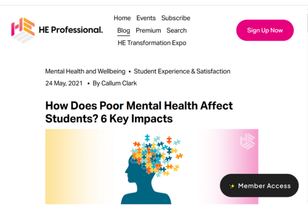 Screengrab of HE Prof