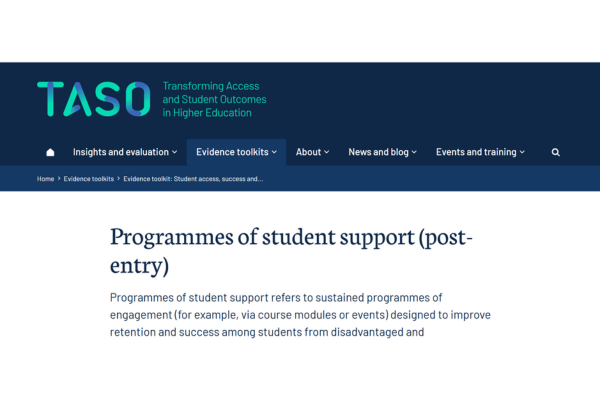 Screengrab of TASCO Website_Programmes