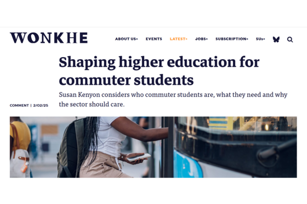 Screengrab of WonkHE website