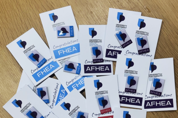 Image of pins from the Celebration of Excellence