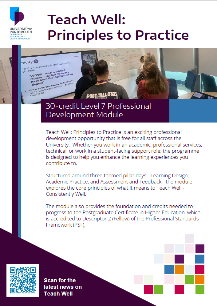 Screen grab of Teach Well PDF