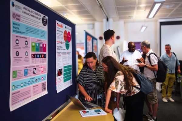 Image of people at the Learning and Teachning Conference