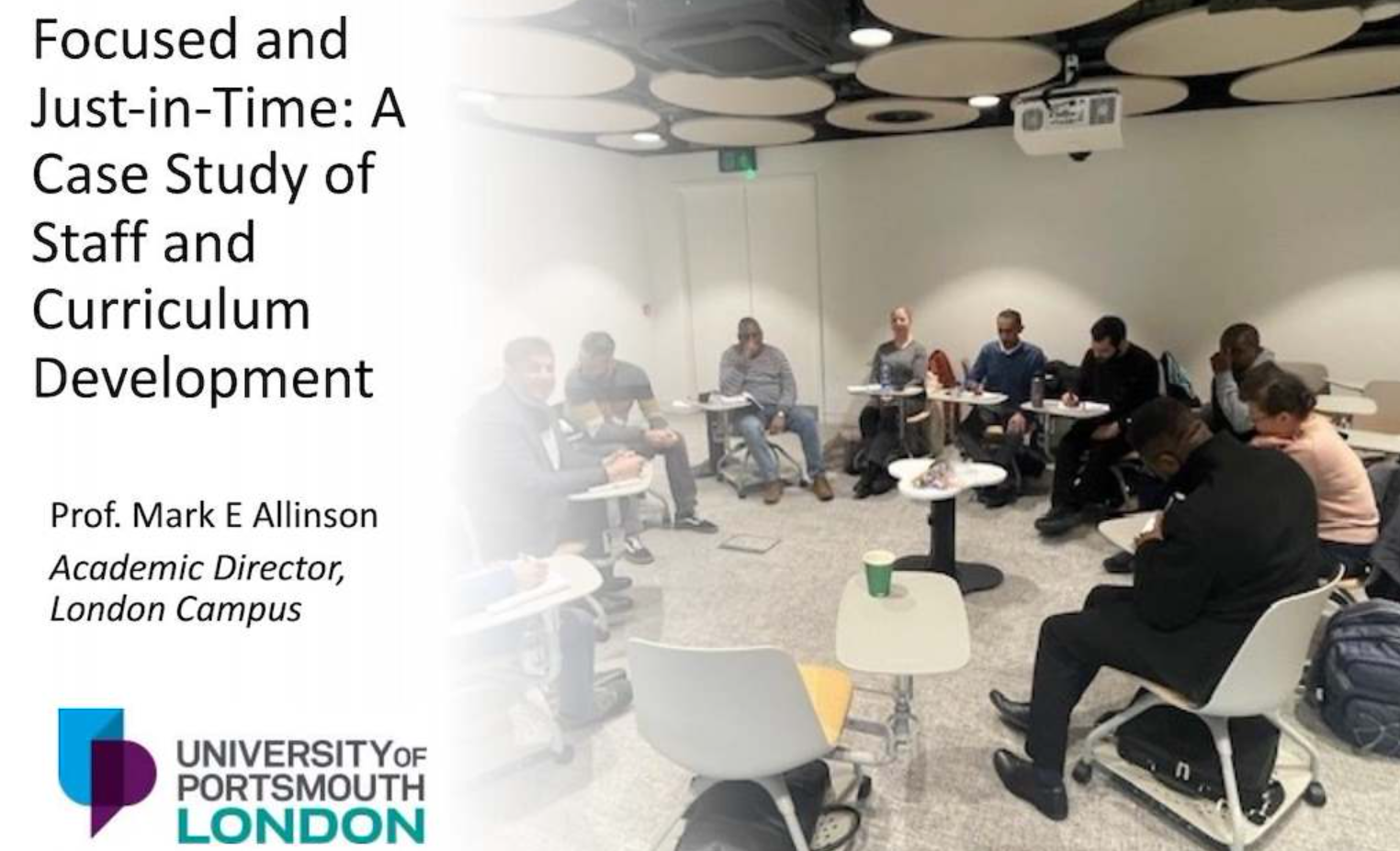 Screen grab Focused and Just in Time: A Case Study of Staff and Curriculum Development