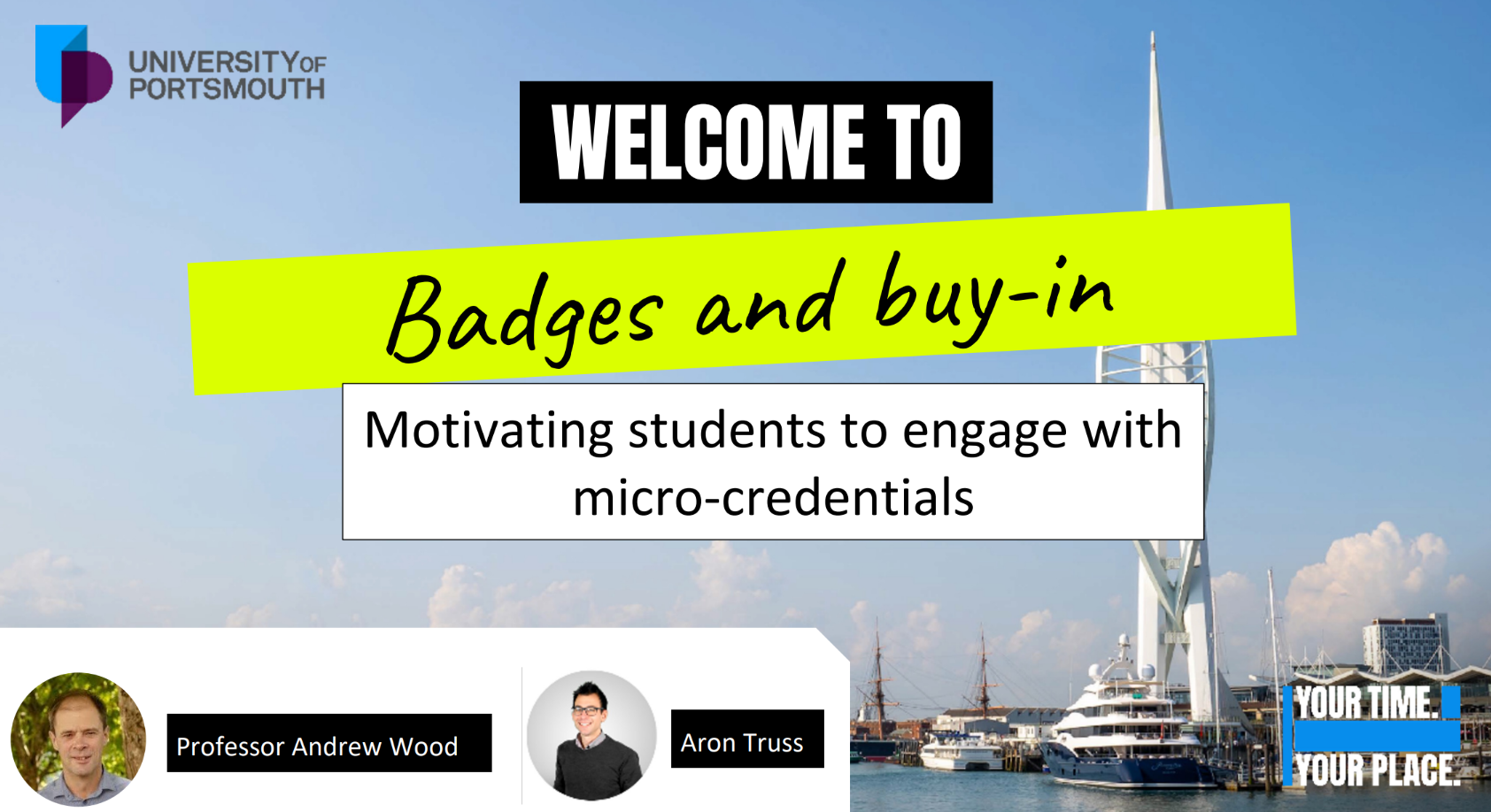 Screen grab of Badges and Buy-in: Motivating Students to Engage with Micro-Credentials