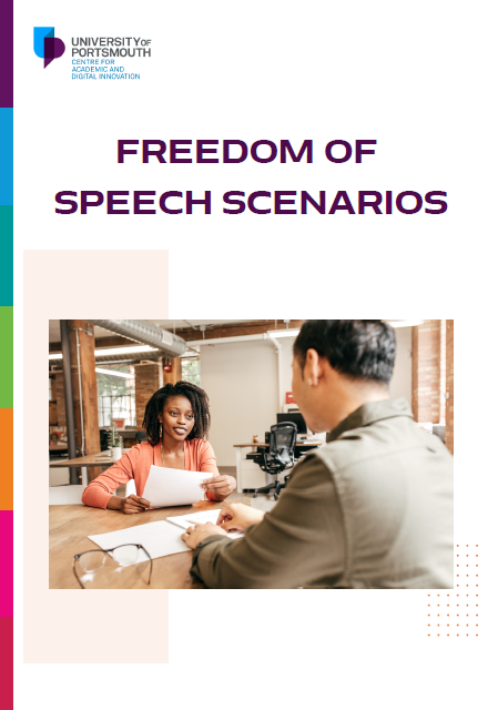 Screengrab of Freedom of Speech Sa
