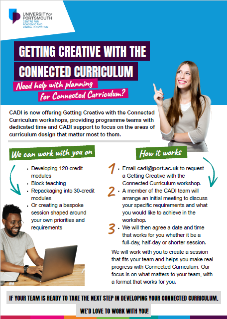 Screen grab of new cc workshop flyer