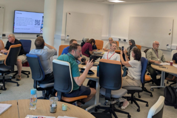Image of ai workshop participates